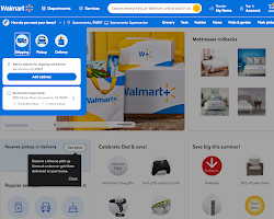 Image of Walmart website