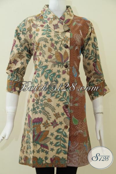 45 Model Baju Batik Modern Kerja Formal Terbaru 2019 