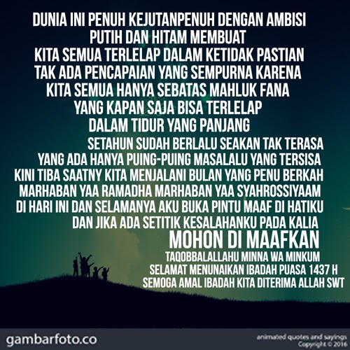 Ucapan Maaf Bulan Ramadhan Bahasa  Sunda  Contoh Woke