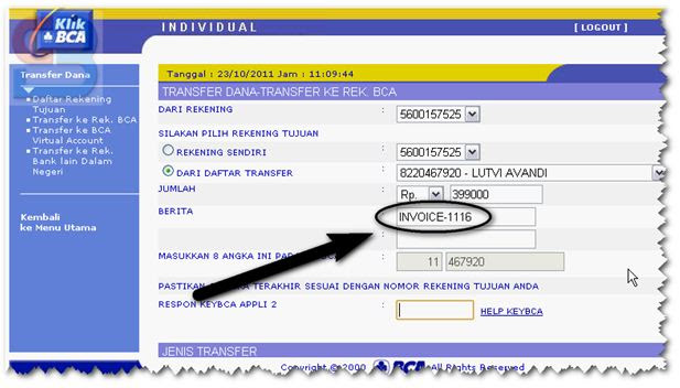 Contoh Invoice Lewat Email - Tea Newer