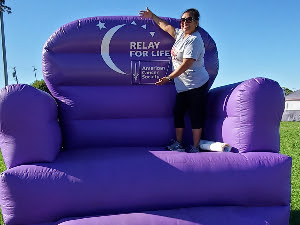 This allows less funds to be spent hosting events the events themselves, and more funding to go towards the true mission: Relay For Life Of Sacramento River Cities Maggie O Abeita