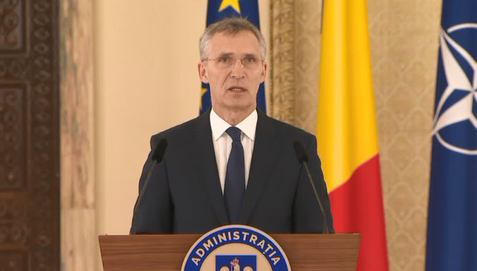 Iohannis a precizat ca tara noastra va putea accesa fonduri in baza planului de rezilienta si redresare pe care il lansam astazi in dezbatere publica. Nato Opinion Joint Press Conference With Nato Secretary General Jens Stoltenberg And The President Of Romania Klaus Iohannis At Cotroceni Palace 31 Jan 2019