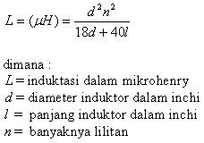 AUDIO PRO Cara menghitung Nilai Lilitan