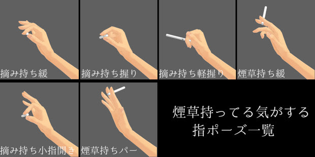 かわいいディズニー画像 ベストタバコ 持ち方 イラスト