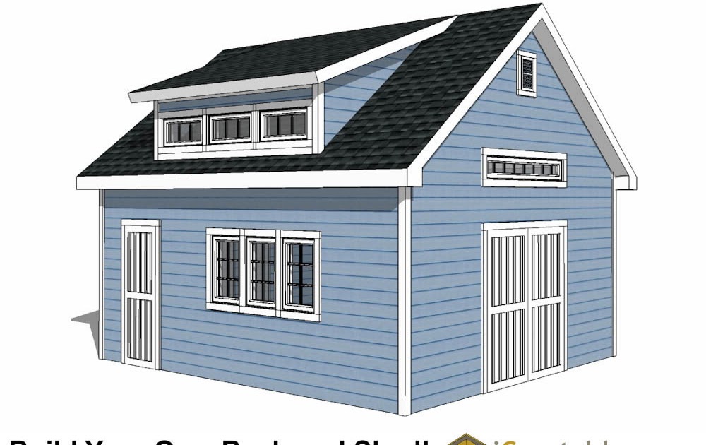 16x20 shed plans materials list ~ download shed and plans