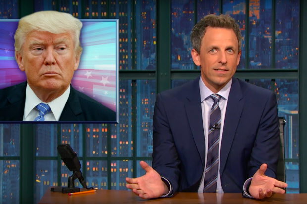 Seth Meyers catches Donald Trump in one of his most brazen and egregious lies to date