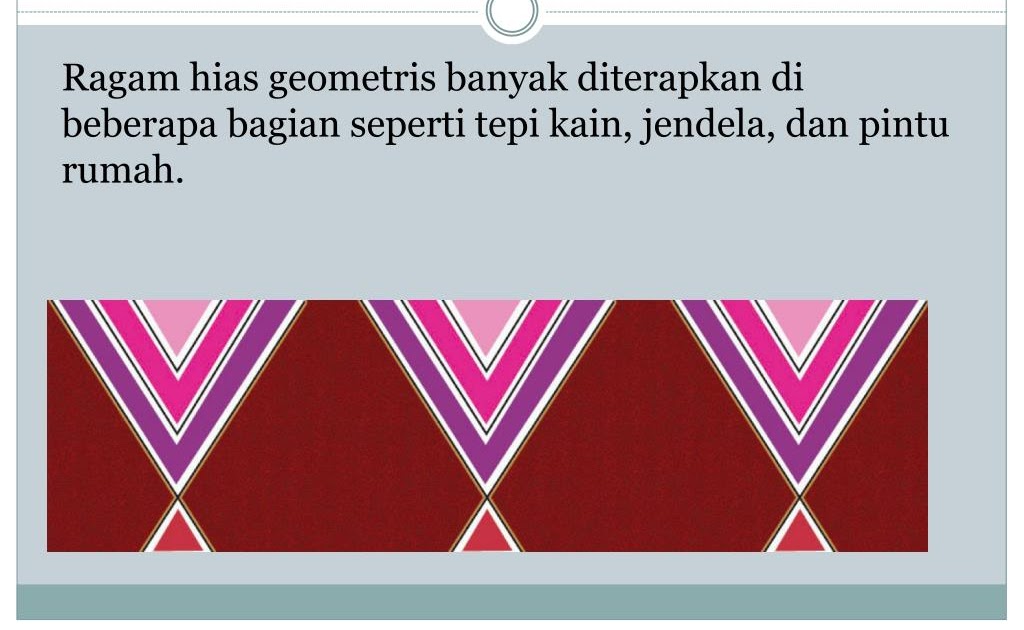 Gambar Geometris Yg Mudah Digambar Contoh Motif Batik
