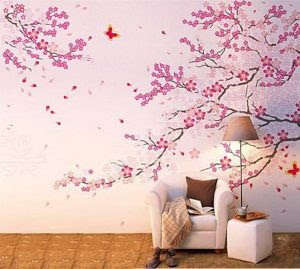 28 wallpaper hd keren untuk hp android gratis. Sakura Mural And Wallpaper Create A Warm Atmosphere In Your Home