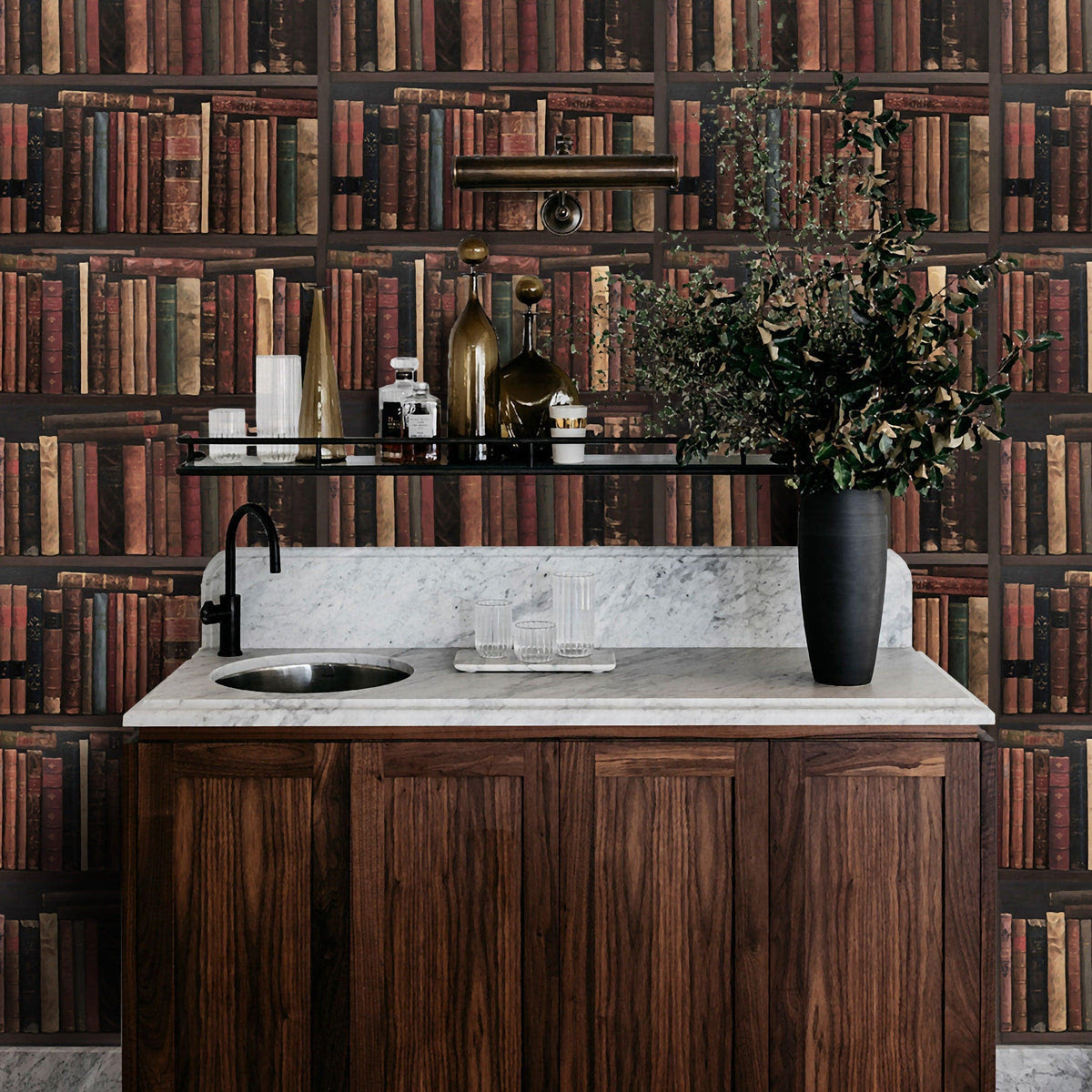 Vintage Library Wallpaper - Wallpaper Collection