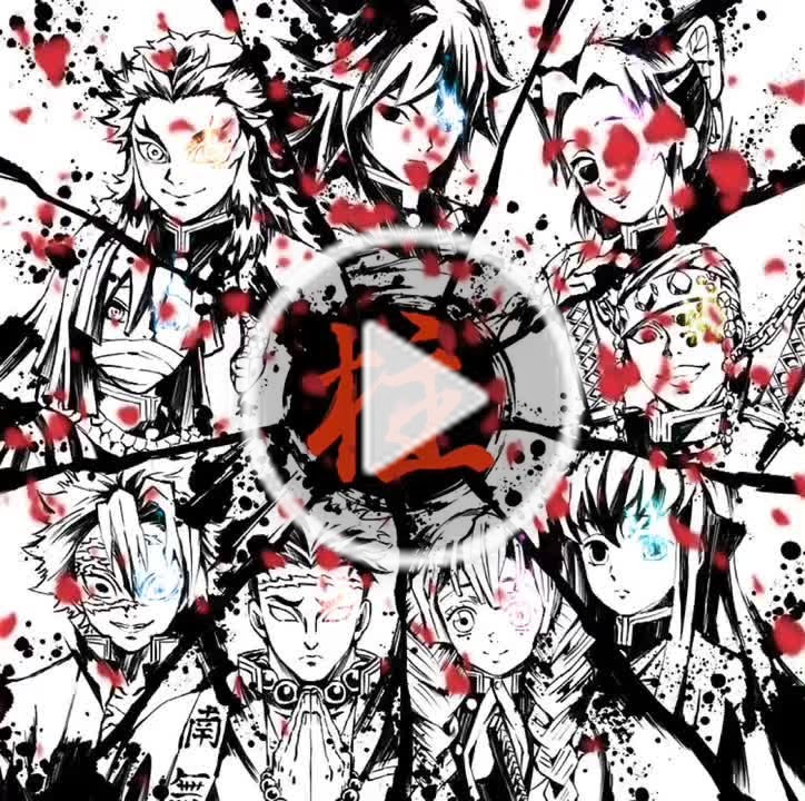 トップ100 スマホ 壁紙 鬼滅の刃 柱 イラスト 最高の花の画像