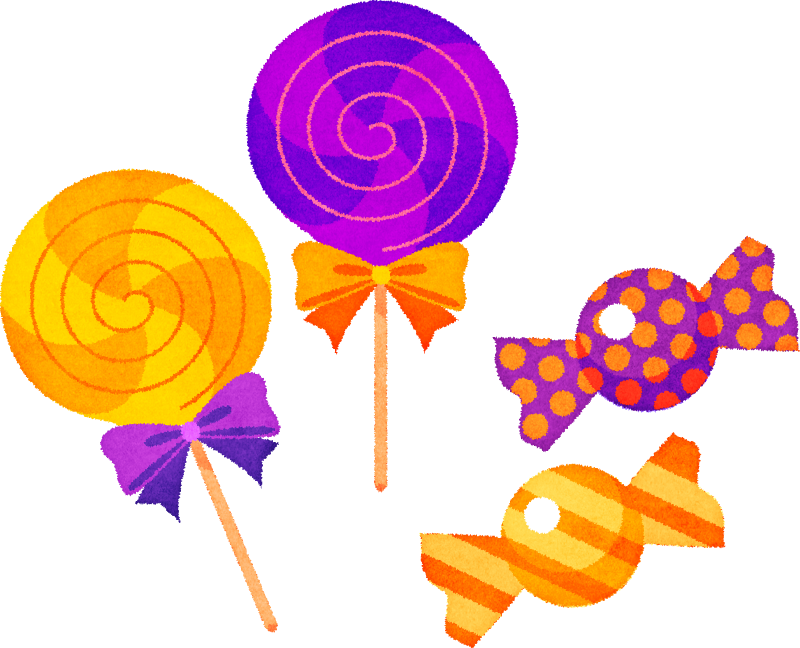 最高のハロウィン お菓子 イラスト フリー 無料イラスト集