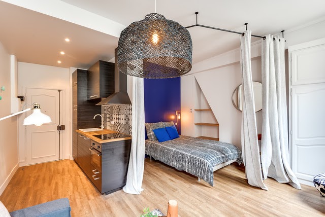 25m2 wohnzimmer einrichten - modernes minimalistisches