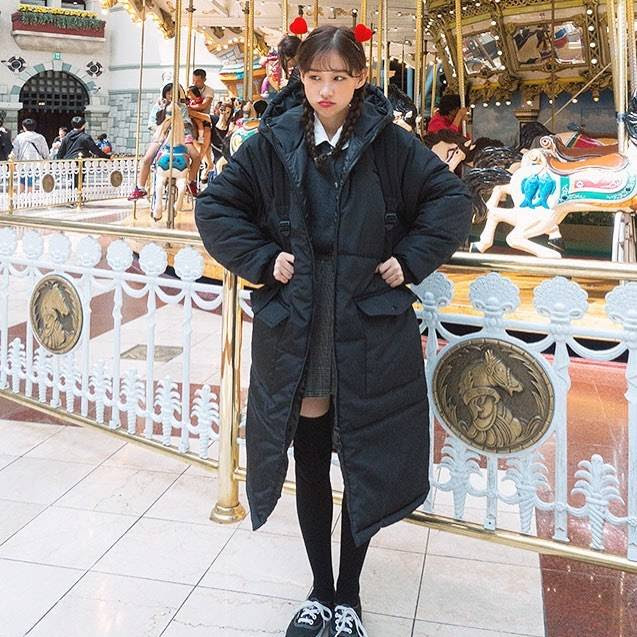 ファッショントレンド 上韓国 学生 ファッション 冬
