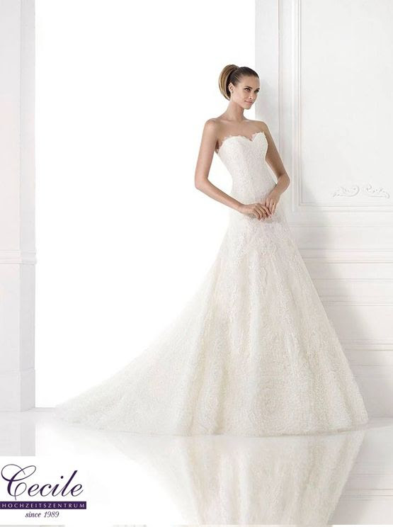 Der richtige schnitt für ein hochzeitskleid. Brautmode Cecile Kollektion Fruhling Sommer 2014 Deutsche Mode Net