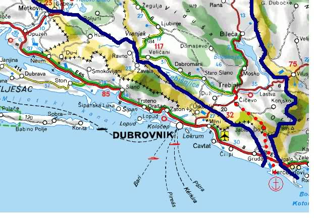 auto karta dubrovnika Auto Karta Dubrovnik Karta auto karta dubrovnika