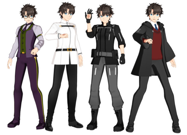 イラスト集 新着男子 かっこいい 軍服 イラスト