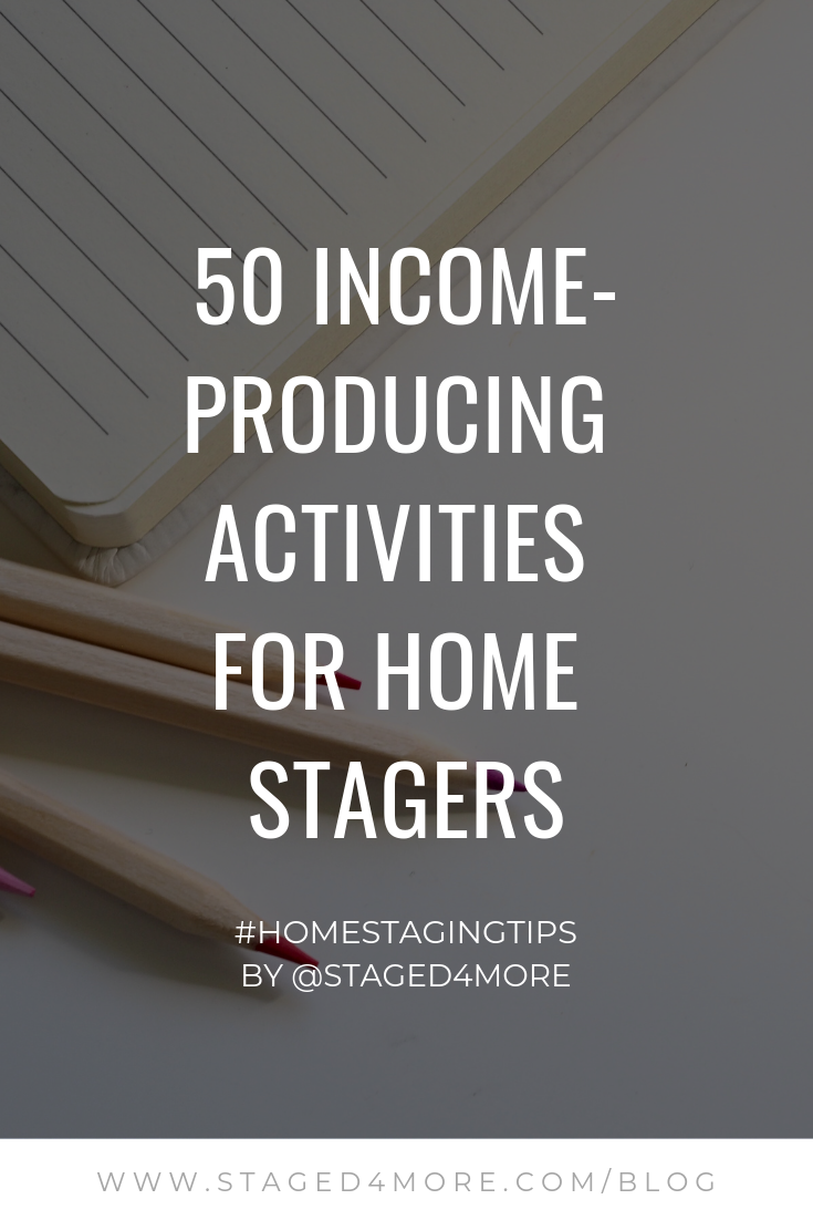As a longtime home and style trends writer, and former editor of the life at home section in the calgary herald, i've always shared my passion for all things home home decor through the written word. 50 Marketing Ideas For Home Stagers To Generate Revenue Staged4more