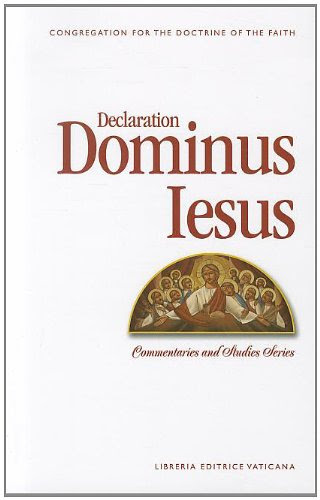 Image result for Photos of book Dominus Iesus