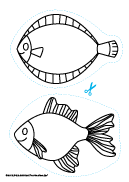 [50歳以上] 魚 塗り絵 - 無料の印刷用ぬりえページ