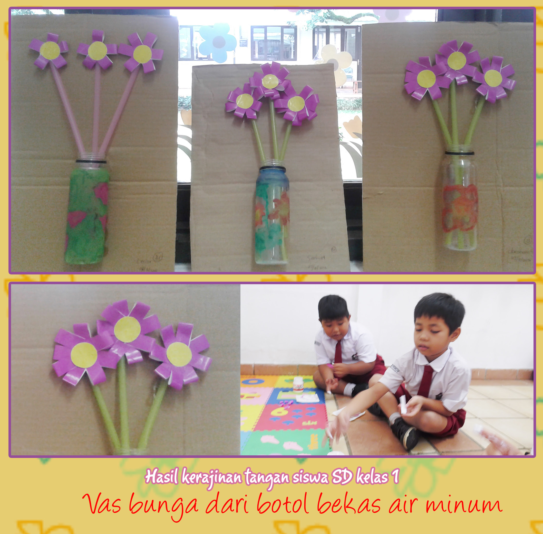 Gambar Bunga Anak  Sd  Kelas  1 Gambar Bunga