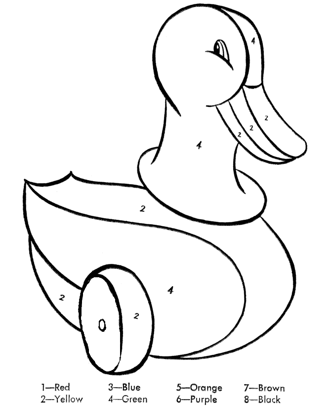 They color sea animals as per their own imagination. Free Color By Number Animals Download Free Color By Number Animals Png Images Free Cliparts On Clipart Library