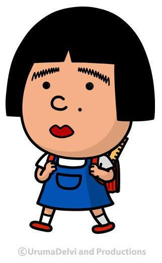 おかっぱ キャラクター 女の子 世界漫画の物語