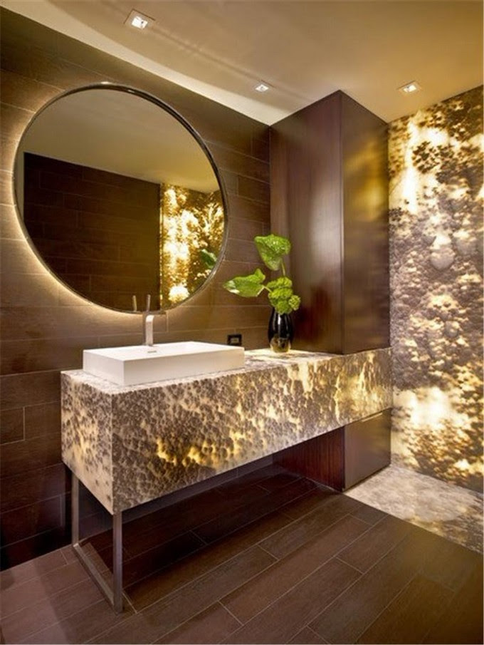 Polished edge bath mirror features sleek, polished edges and a classic frameless design. Glam Up Your Decor With The Best Bathroom Mirrors Maison Valentina Blog