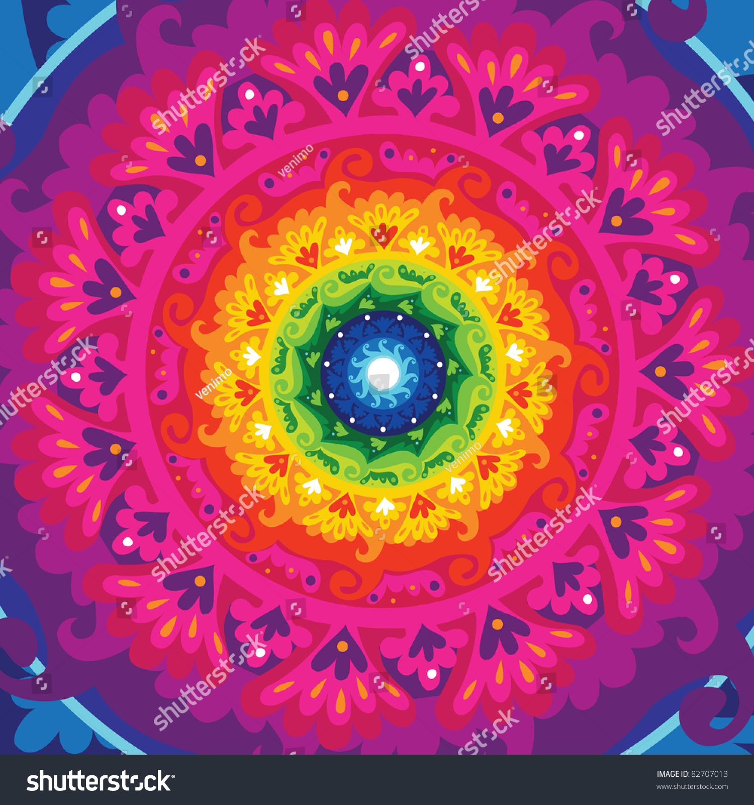 Free Free Rainbow Mandala Svg 49 SVG PNG EPS DXF File