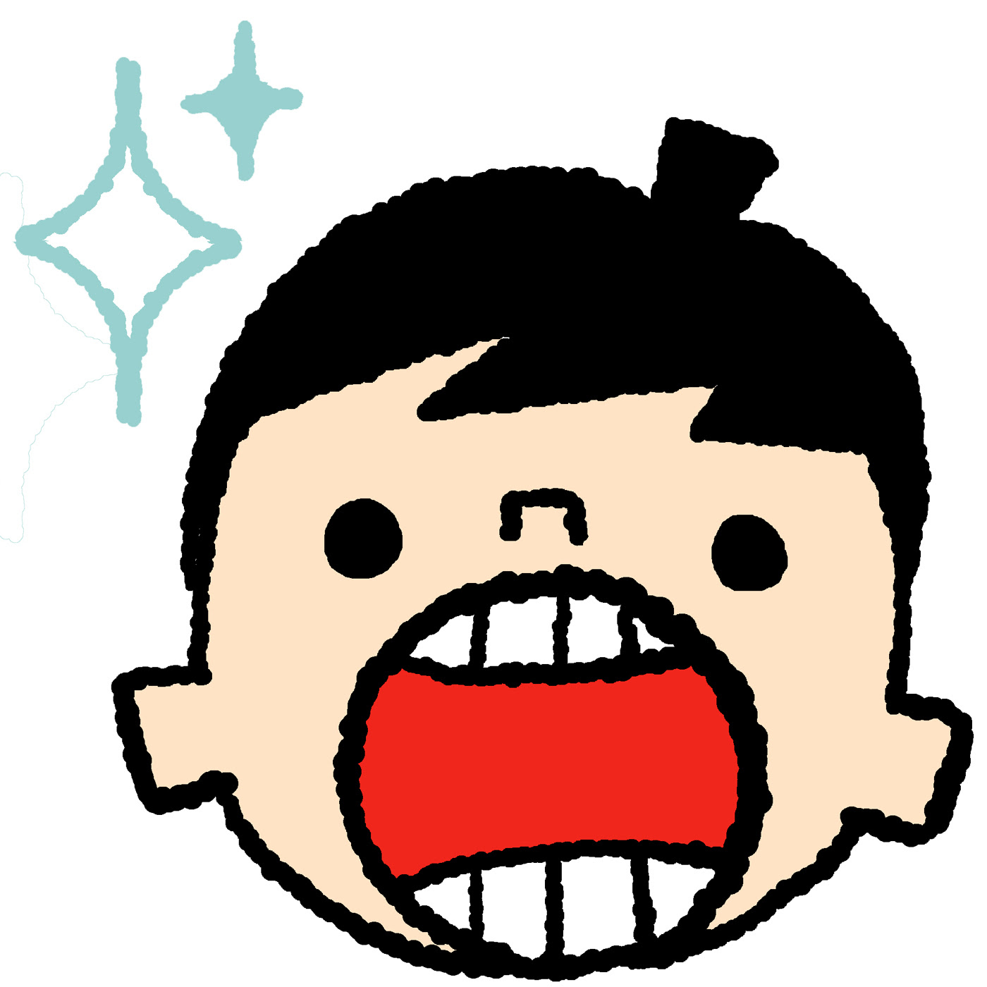 美しい花の画像 ベスト大きな 口 イラスト