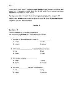 Soalan Matematik Tahun 4 Scribd - Contoh Dr