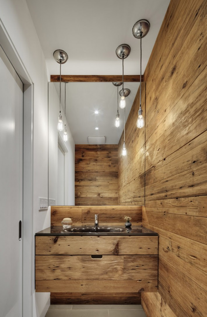This article shows a recent narrow bathroom installation in pudsey, leeds. Rustic Modern Bathroom Design Ideas Maison Valentina Blog