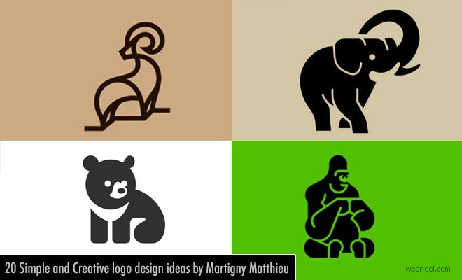 Neelan S Blog Simple And Creative Animal Logo Design Ideas By Martigny Matthieu