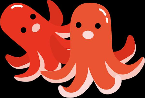 動物画像無料 ぜいたくかわいい タコ さん ウインナー イラスト