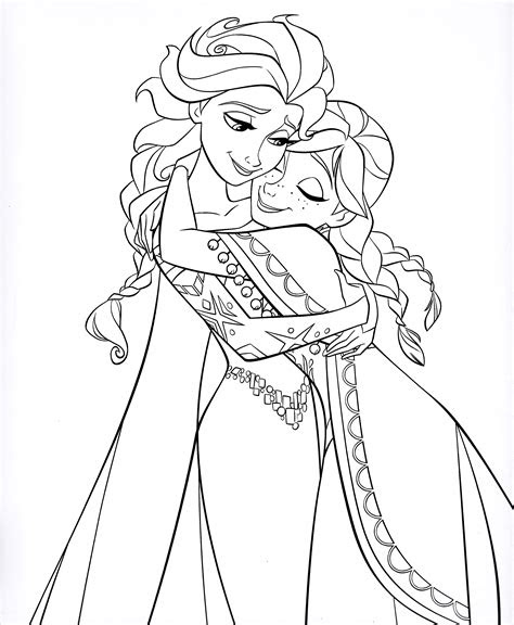 Printable Coloring Pages Elsa | Coloring Pages - Free ...