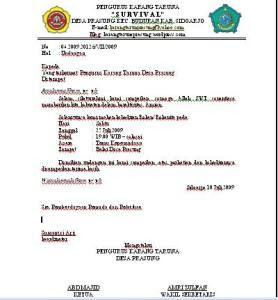 Contoh Surat Undangan Ke Guru - Contoh Isi Undangan
