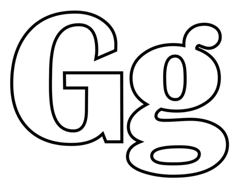 Reptiles have existed since the dinosaur ages. Classic Letter G Coloring Page Free Printable Coloring Pages