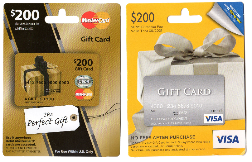 Inc.the visa gift card can be used everywhere visa debit cards are accepted in the us. 0 One Vanilla Gift Cards From Cvs Or 0 Visa Gift Cards From Staples