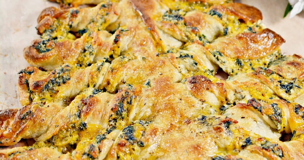 Pizza Dough Spinach Dip Christmas Tree Recipe Christmas Tree Pull Apart Bread Recipe By Tasty Dip Can Be Doubled And Saved For A Second Batch By Adding Another Brick Of