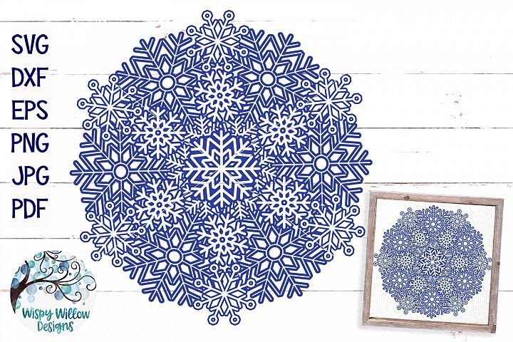 Layered Mandala Wolf Svg Free Design - Free Layered SVG Files