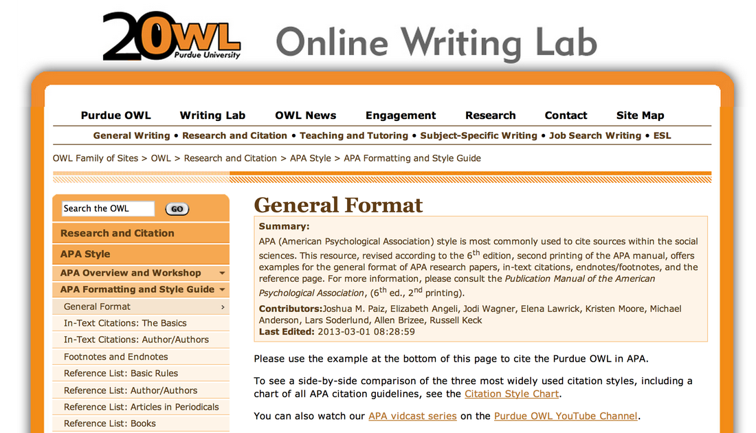 Purdue Owl Apa 6th Edition Cover Page - 200+ Cover Letter ...
