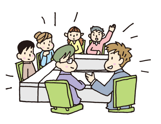 綺麗な勉強 会 研修 イラスト 動物ゾーン