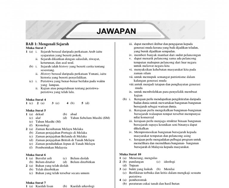 Jawapan Buku Aktiviti Geografi Tingkatan 2  Riset