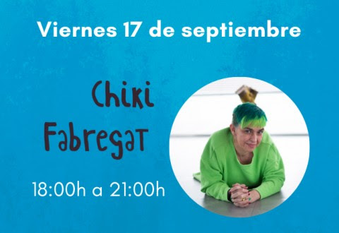 Chiki Fabregat en la Feria del Libro de Madrid 2021