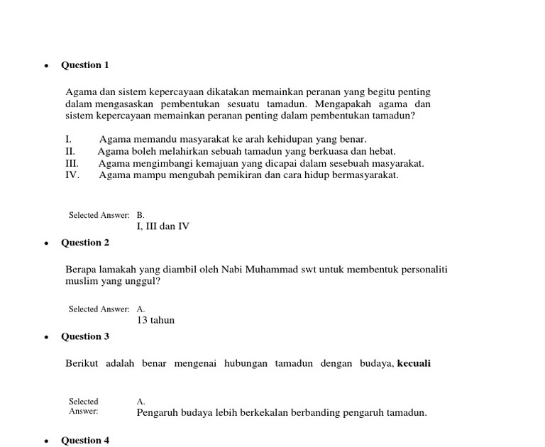 Contoh Soalan Temubual Perpaduan - Apple Jack 0