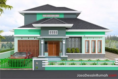 contoh desain rumah petak - mainan anak