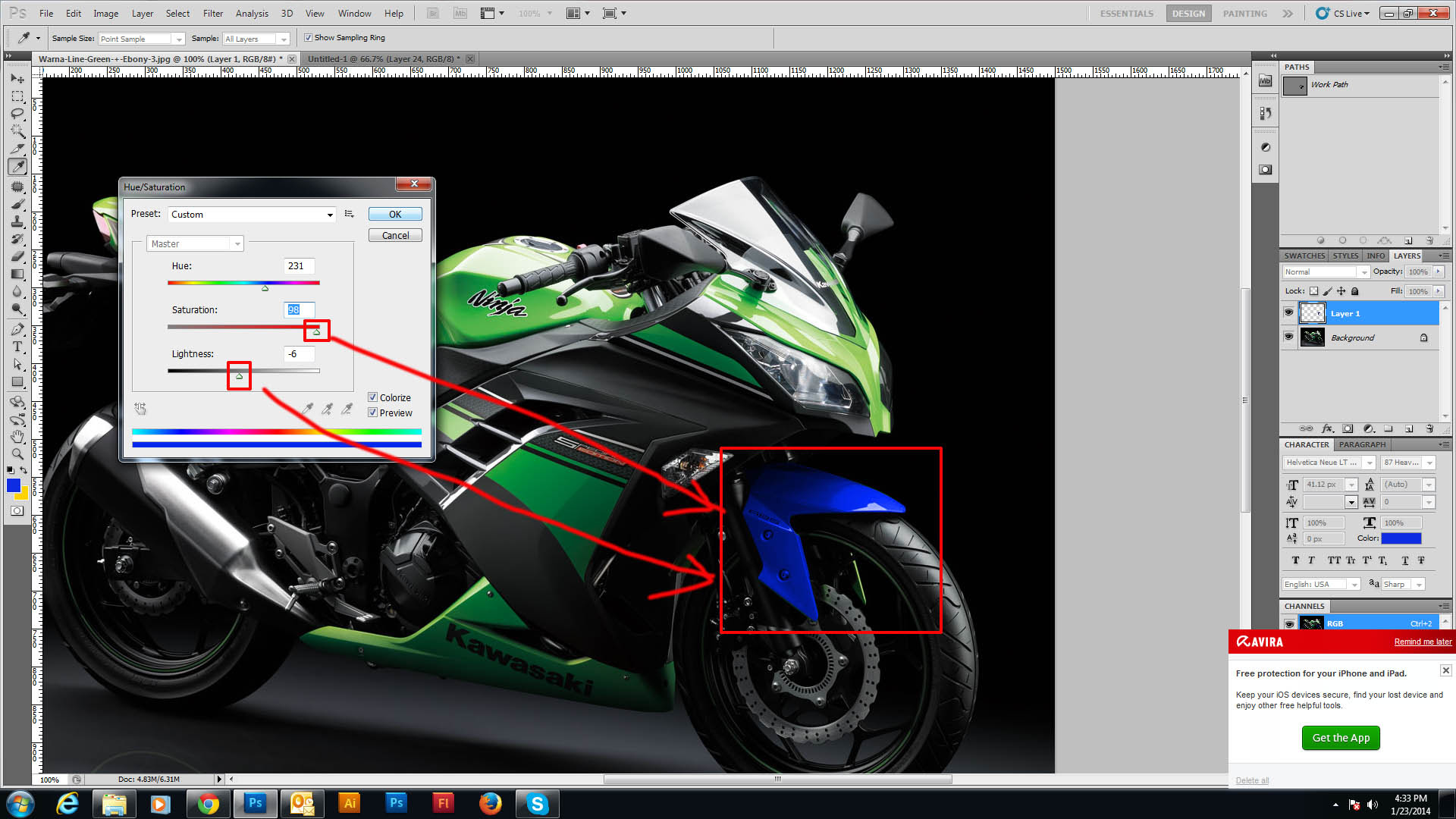 Gambar Sepeda Motor Untuk Mewarnai