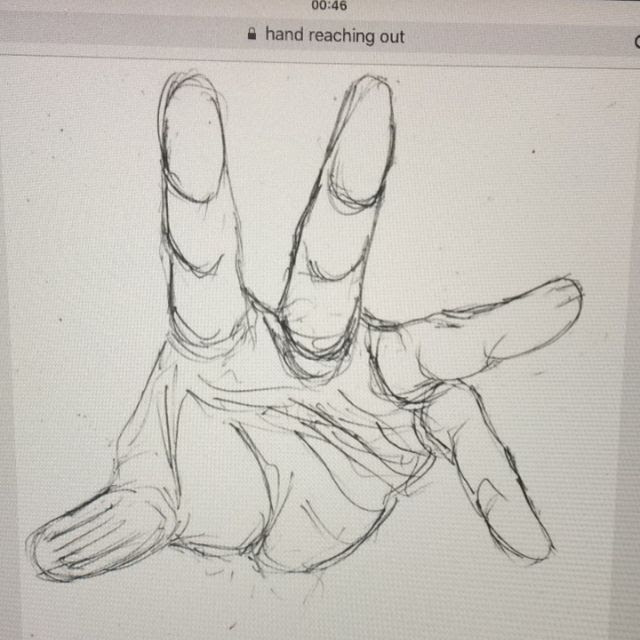 Drawing Reference Reaching Out Hand Pose Velix Wallpaper