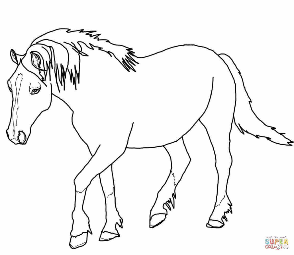 Nieuw Paarden Kleurplaten Fries | Krijg duizenden ...