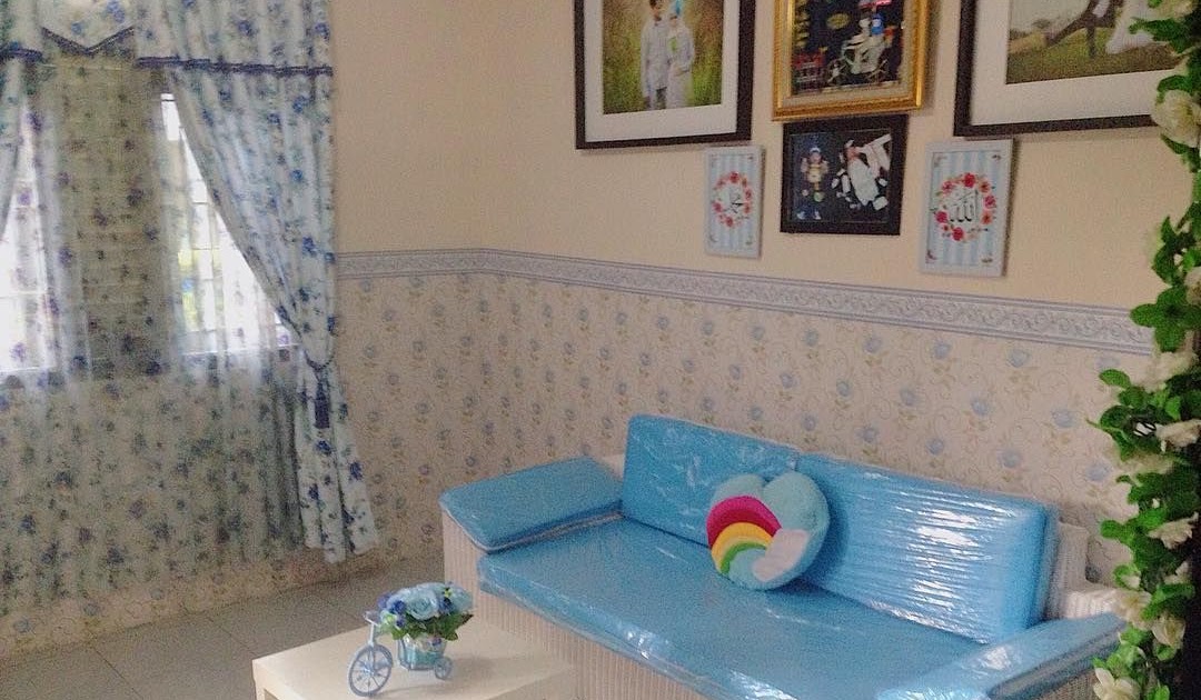 Desain Kamar Tidur Kecil Warna Biru Rumah Desain