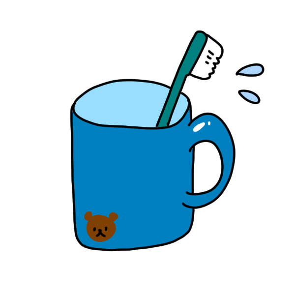 すべての動物の画像 ユニーク歯ブラシ イラスト かわいい